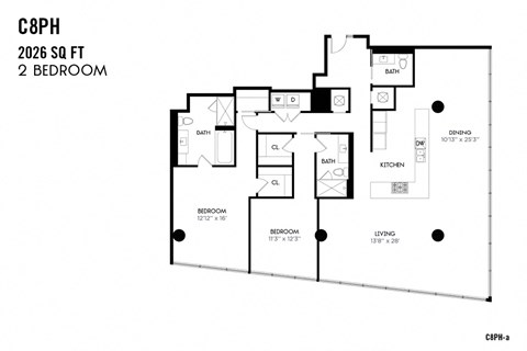 Apex C8PH(A) 2 Bedroom